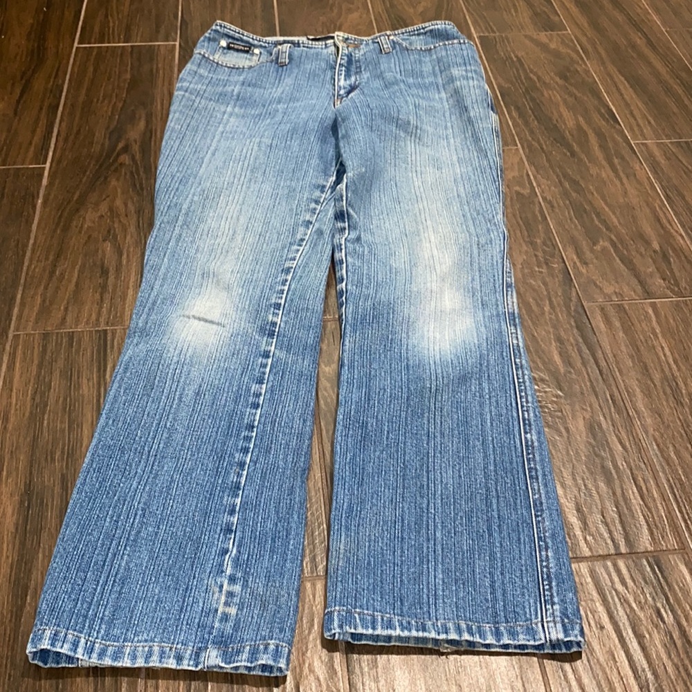 Vintage Y2K fly girls light wash denim jeans